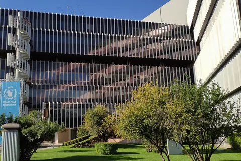 The World Food Programme (WFP) headquarter in Rome