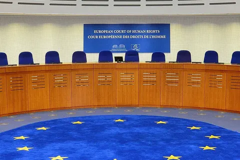 Courtroom of the European Court of Human Rights in Strasbourg