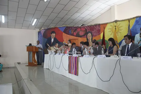 4 de mayo de 2015.- Comisión de Enmienda Constitucional realiza diálogo ciudadano en la ciudad de LUGAR: Salón Auditorio ASOMED en la ciudad de Santo Domingo de los Tsáchilas Fotografía: Hugo Ortiz / Asamblea Ecuador