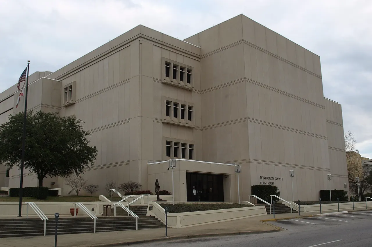 The Montgomery County, Alabama courthouse in Montgomery, Alabama , USA