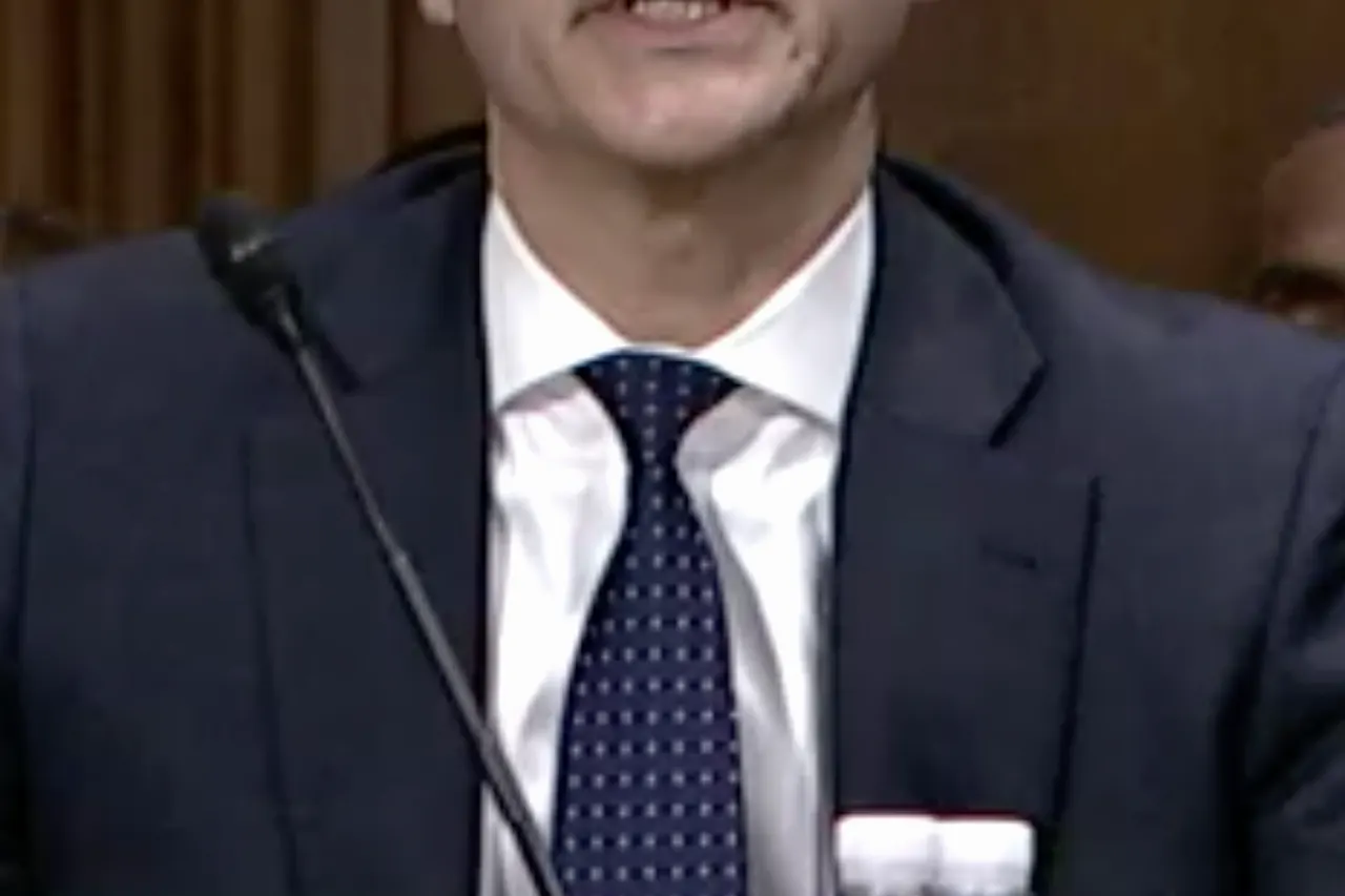 Still of judicial nominee Hector Gonzalez from his January 12, 2022, nomination hearing before the U.S. Judiciary Committee