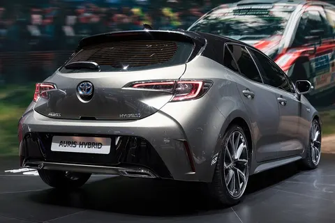 Toyota Auris Hybrid (E210) prototype at Geneva International Motor Show 2018