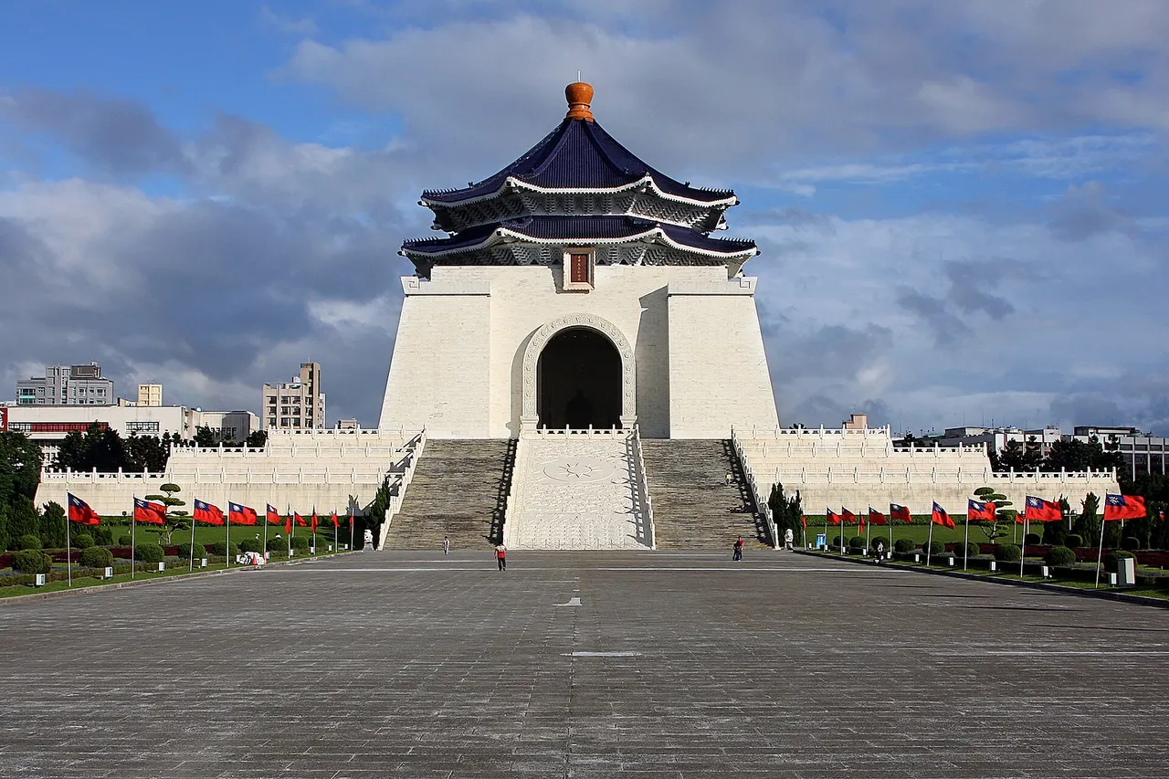 Chiang Kai-shek Memorial Hall in Taipei , Taiwan
