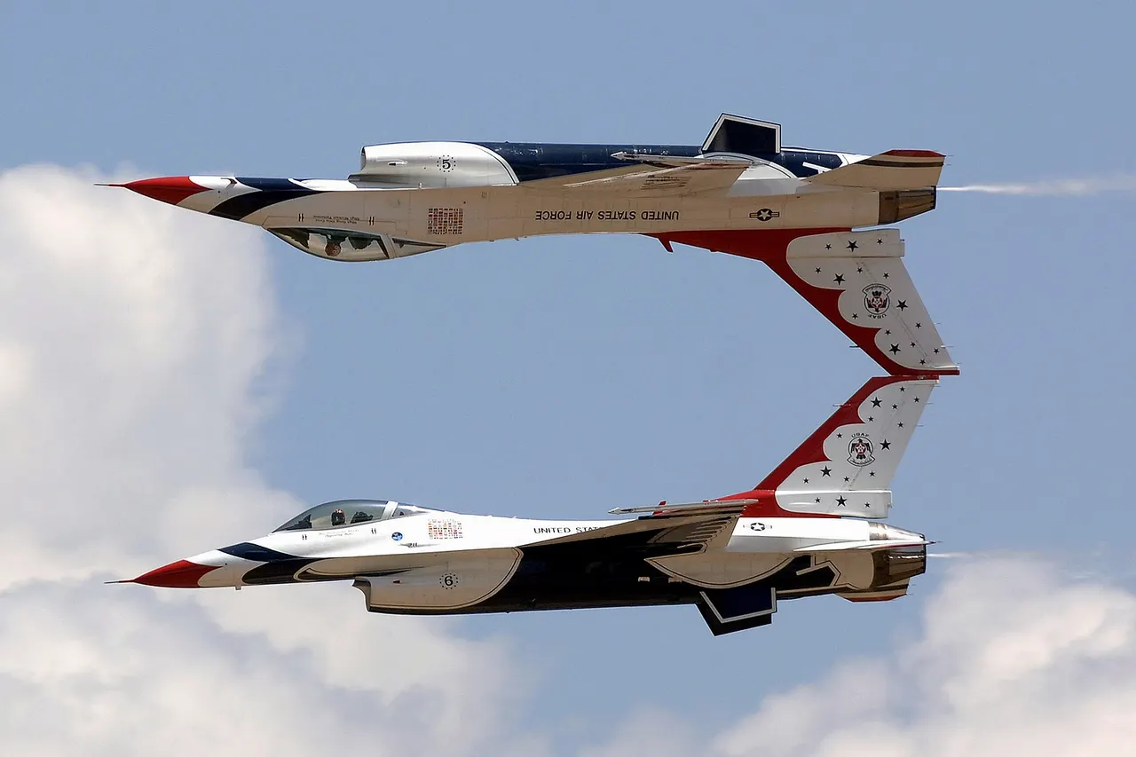 The U.S. Air Force Thunderbirds perform an airshow after the 2007 U.S. Air Force Academy Graduation Ceremony May 30 in Colorado. The ceremony marks the culmination of four years at the academy and their transition from cadet to the Air Force's newest second lieutenants.