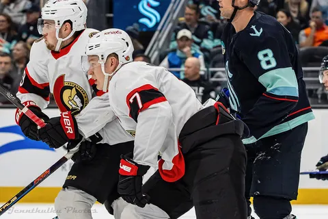 The NHL game between the Ottawa Senators at Seattle Kraken took place in Seattle on January 4, 2024.