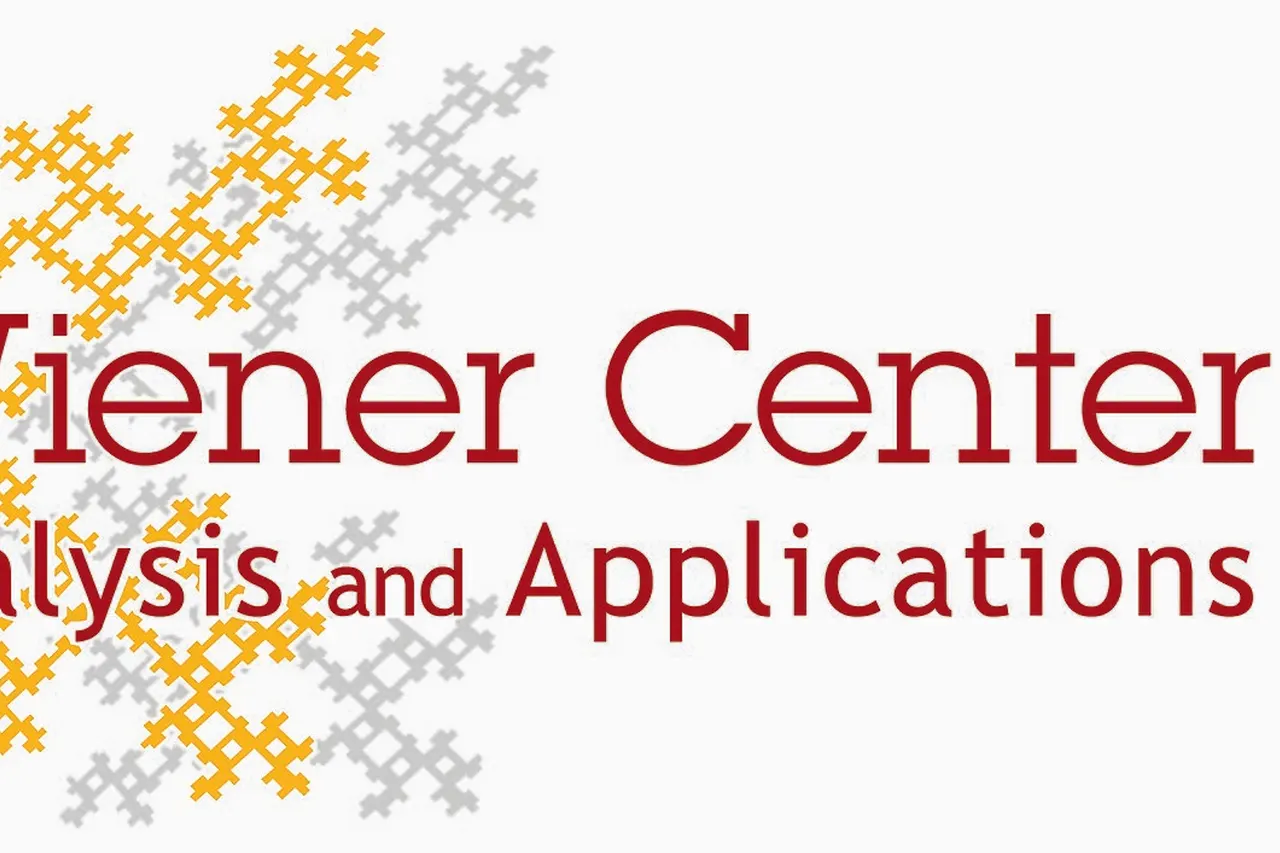 The color logo for the Norbert Wiener Center for Harmonic Analysis and Applications at the University of Maryland, College Park