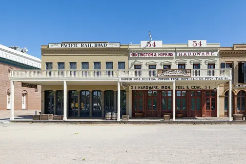 The Big Four Building in Old Sacramento, California