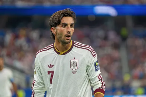 Ferran Torres during France v Spain at the 2026 FIFA World Cup