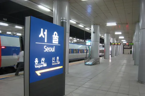 KTX in Seoul