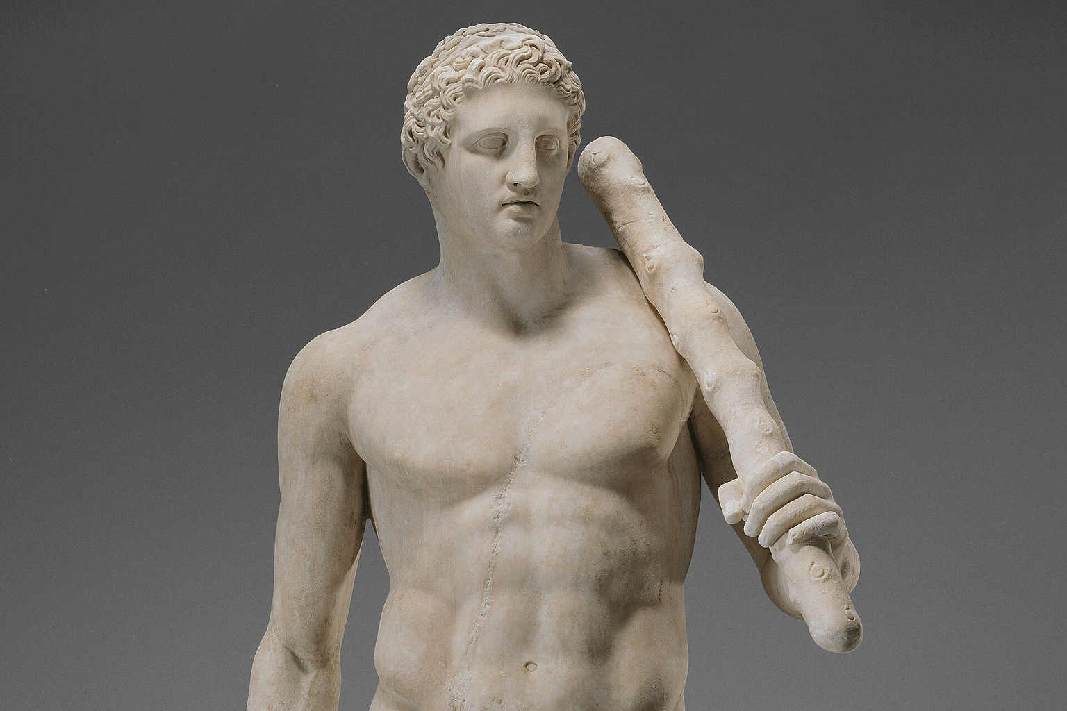 Statue of Hercules (Lansdowne Herakles); Unknown; Roman Empire; about A.D. 125; 70.AA.109.