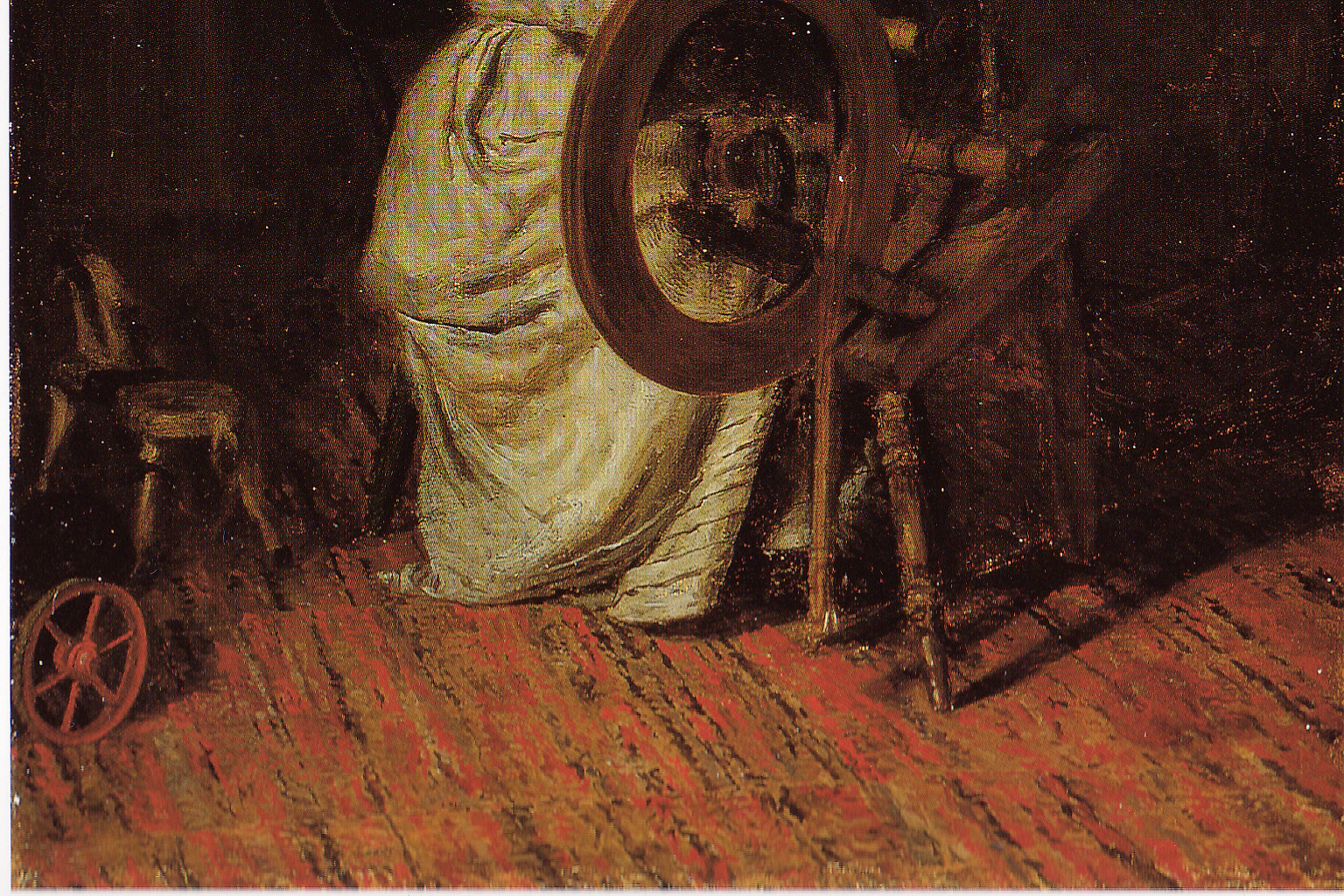Painting In Grandmother's Time by Thomas Eakins