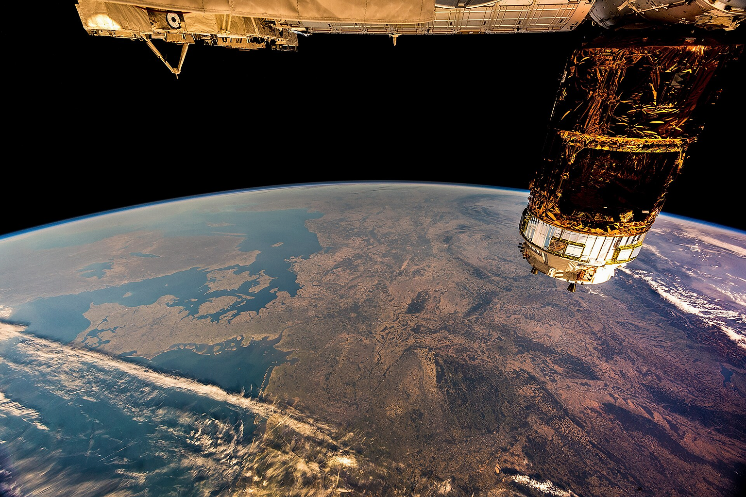 Europe from the International Space Station, Expedition 57.