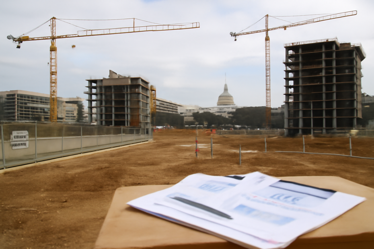 General business and trade setting with a clear real-world economic focal point.