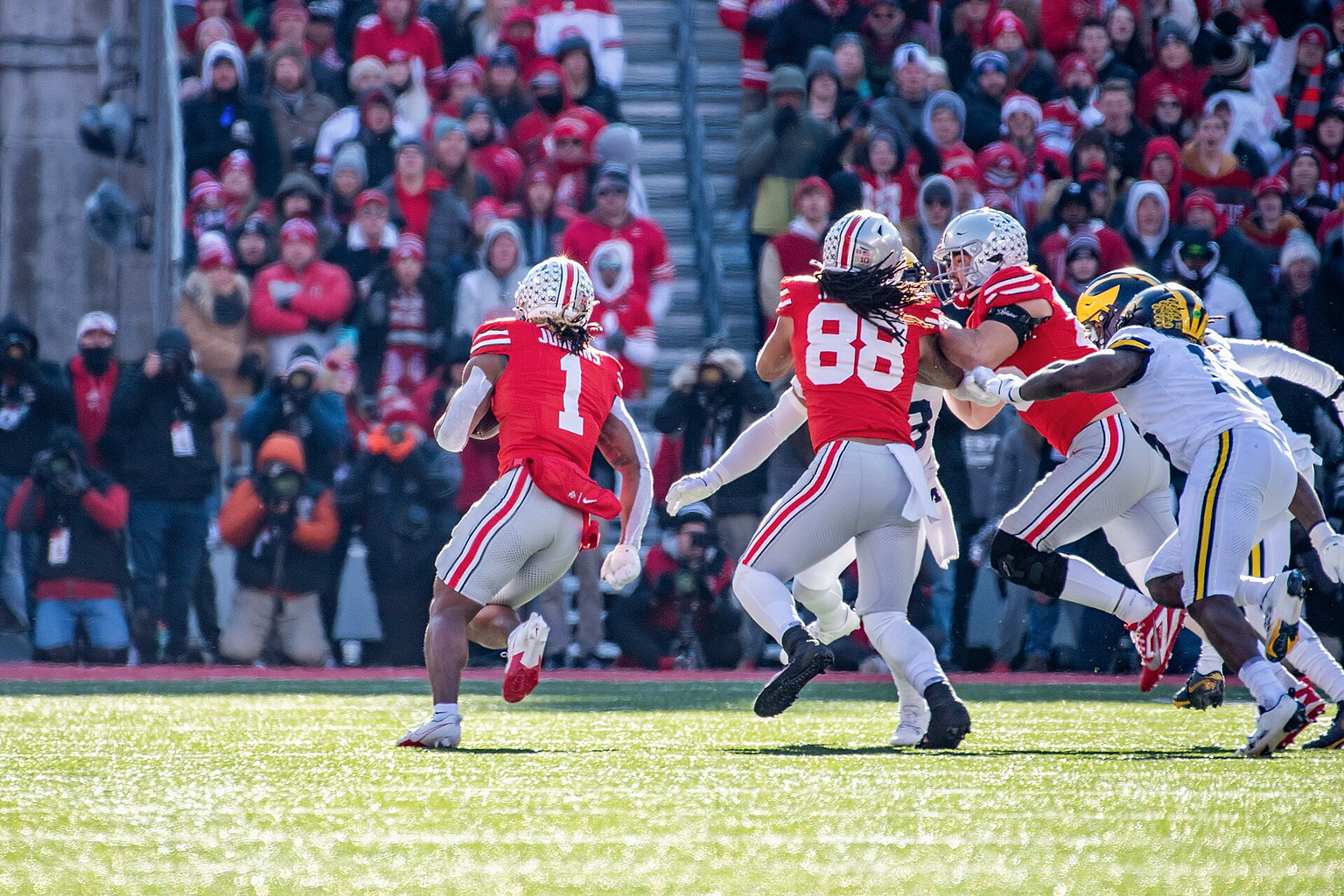 Michigan vs Ohio State in Columbus, OH on November 30, 2024 © 2024 Zoey Holmstrom