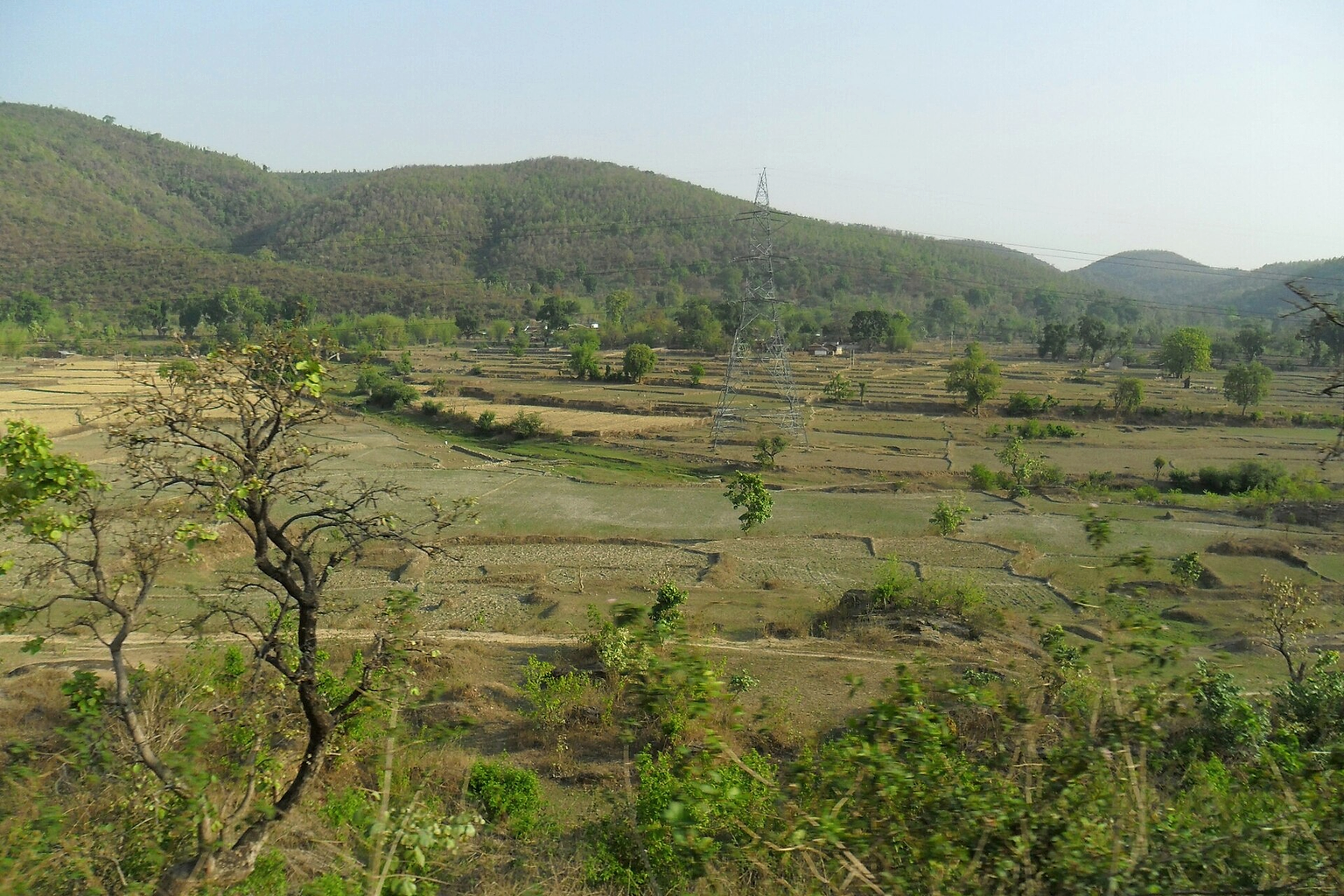 Hills and plateau of Jharkhand, India