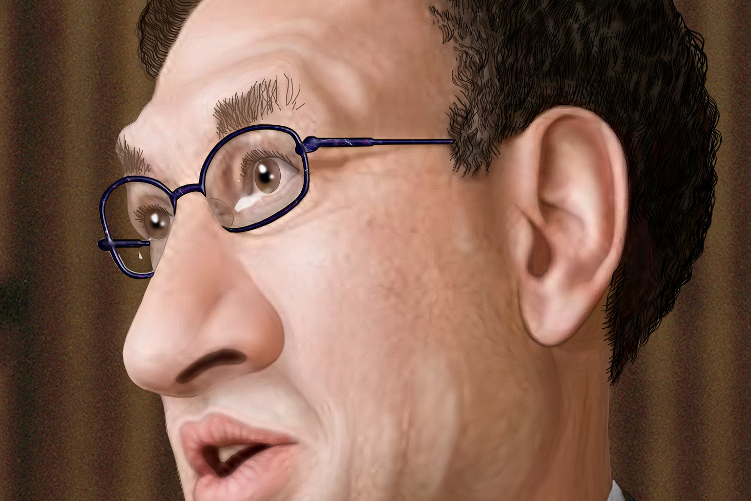 Samuel Anthony Alito, Jr., aka Samuel Alito, is an Associate Justice of the Supreme Court of the United States. The source image for this caricature of Supreme Court Justice Samuel Alito is a photo in the public domain available via Wikimedia Commons .