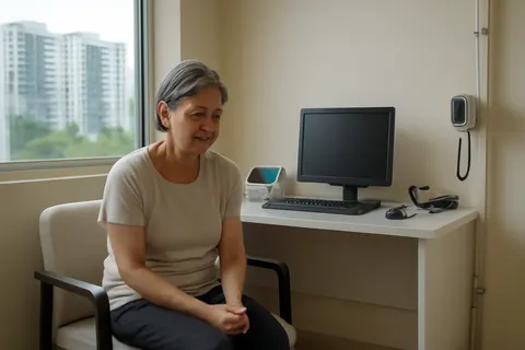 Grounded editorial scene illustrating Studies reveal rising depression rates among Singaporean seniors and highlight the importance of purpose in retirement, with many planning to continue working.