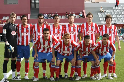 Atletico Madrid B who play in Segunda Division B of the Spanish League