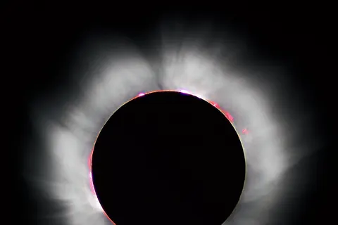 Total Solar eclipse in France.