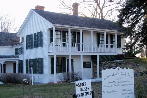 w:Ames-Florida House in w:Rockford, Minnesota , listed on the National Register of Historic Places .