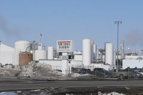 Michael Foods egg-processing plant in Wakefield, Nebraska .