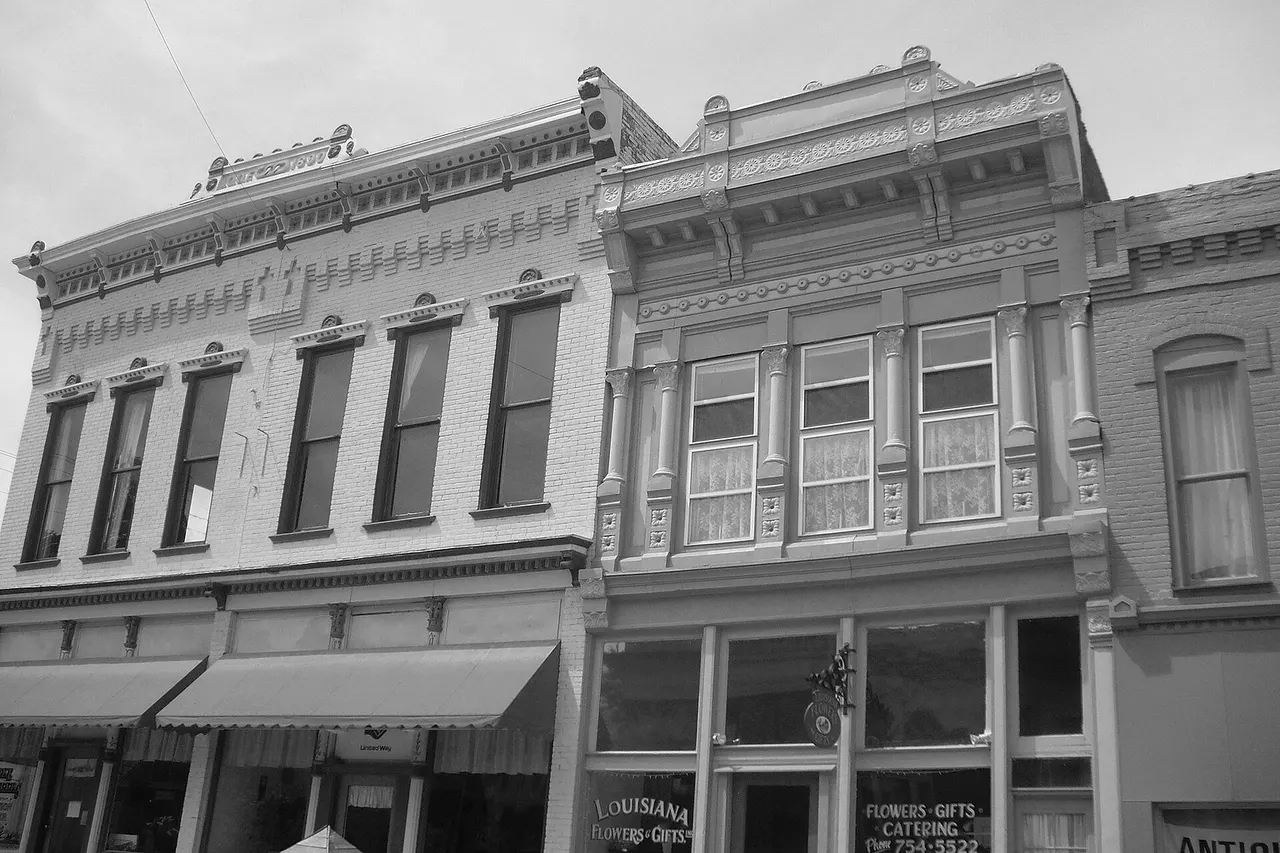Louisiana, Missouri Downtown buildings