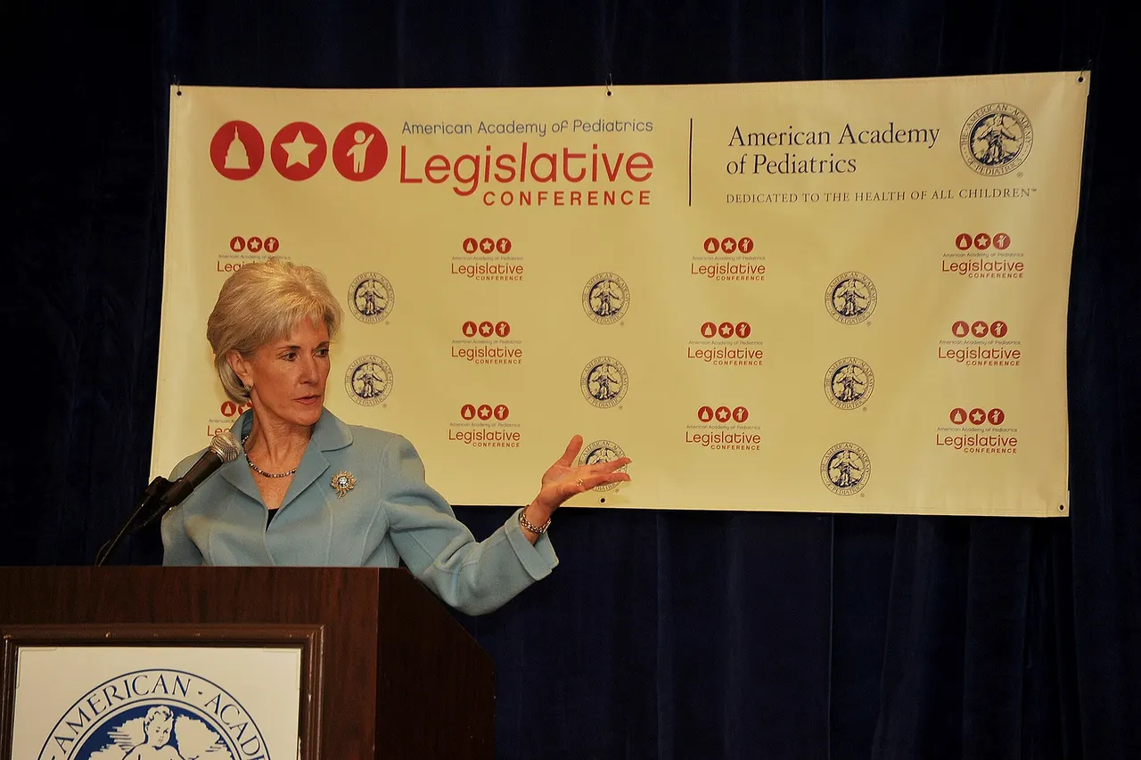 HHS Secretary Sebelius delivers remarks at the 2011 American Academy of Pediatrics Legislative Conference on Monday March 14. HHS photo by Chris Smith