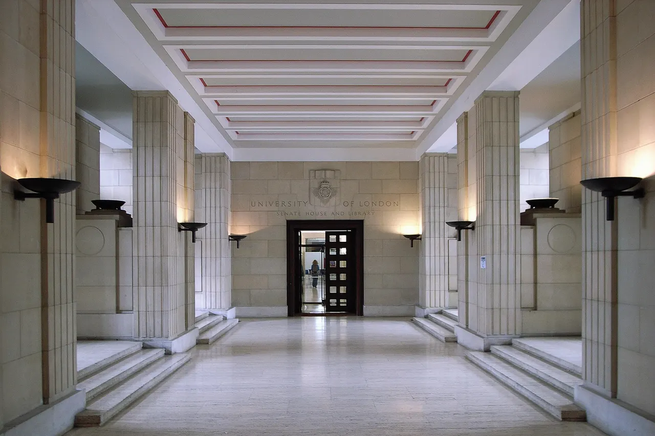 Inside Senate House, University of London