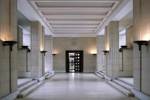 Inside Senate House, University of London