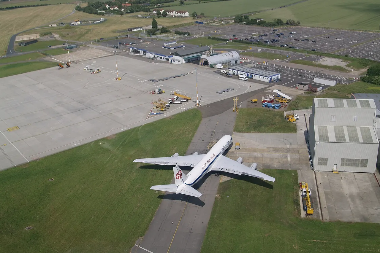 African International Airways Douglas DC-8 at Manston Airport
