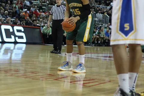 w:Jalen Brunson of Stevenson at the w:Illinois High School Association final four