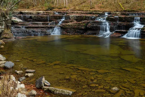 Campbell Falls, Camp Creek State Park, Mercer County, West Virginia.
