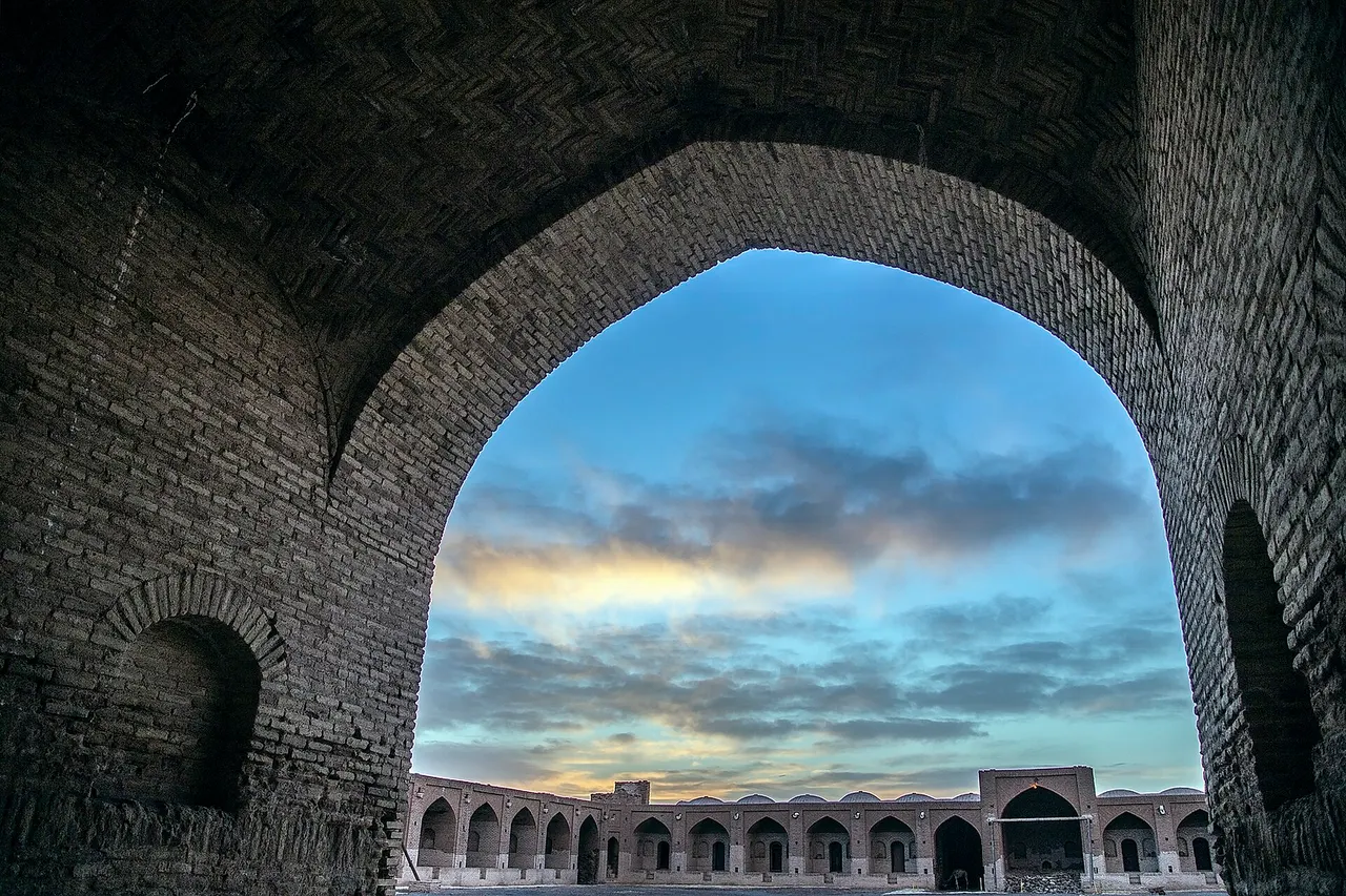 This is a photo of a monument in Iran identified by the ID
