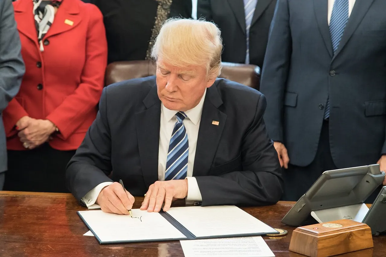 First meeting of the Cabinet of Donald Trump in the White House