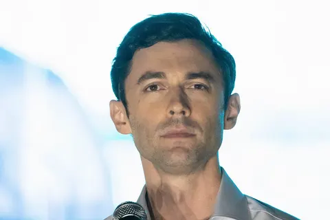 Jon Ossoff speaking at an event.