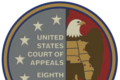 Seal of the United States Court of Appeals for the Eighth Circuit .