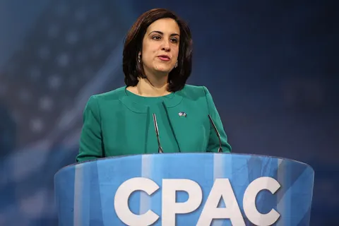 Assemblywoman Nicole Malliotakis of New York speaking at the 2013 Conservative Political Action Conference (CPAC) in National Harbor, Maryland. Please attribute to Gage Skidmore if used elsewhere.