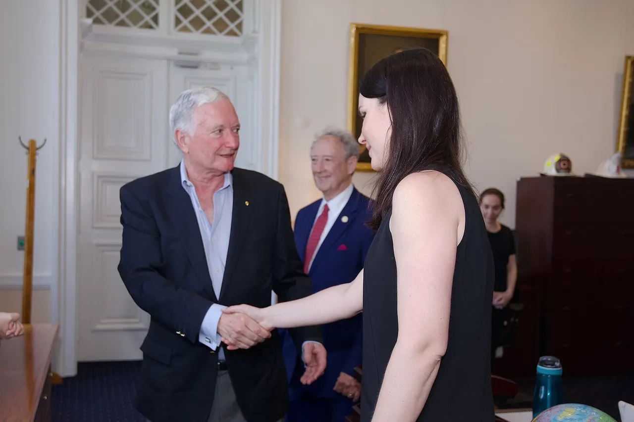 Governor Hogan Meets with Australian Consul-General Nick Greiner by Joe Andrucyk at Governor's Office, 100 State Circle, Annapolis, MD 21401