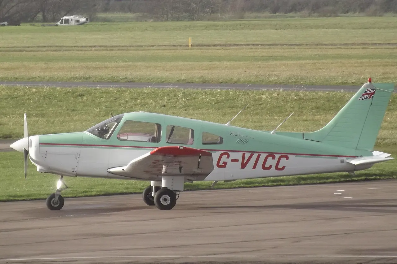 At Gloucestershire Airport.