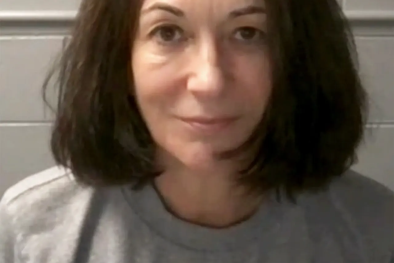 Mug shot of British convicted sex offender and former socialite Ghislaine Maxwell , taken at the Metropolitan Detention Center, Brooklyn