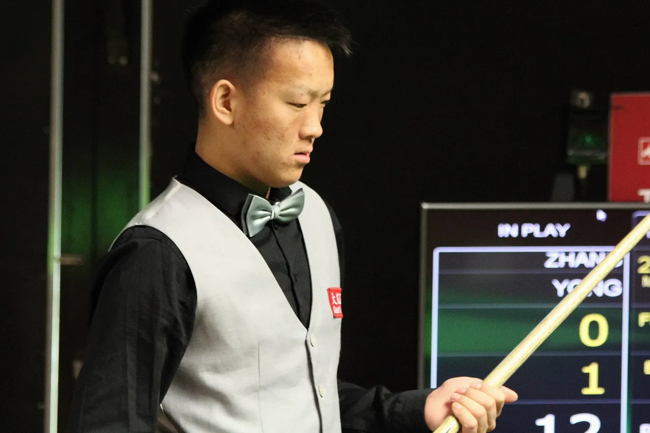 Zhang Yong at the Paul Hunter Classic 2017