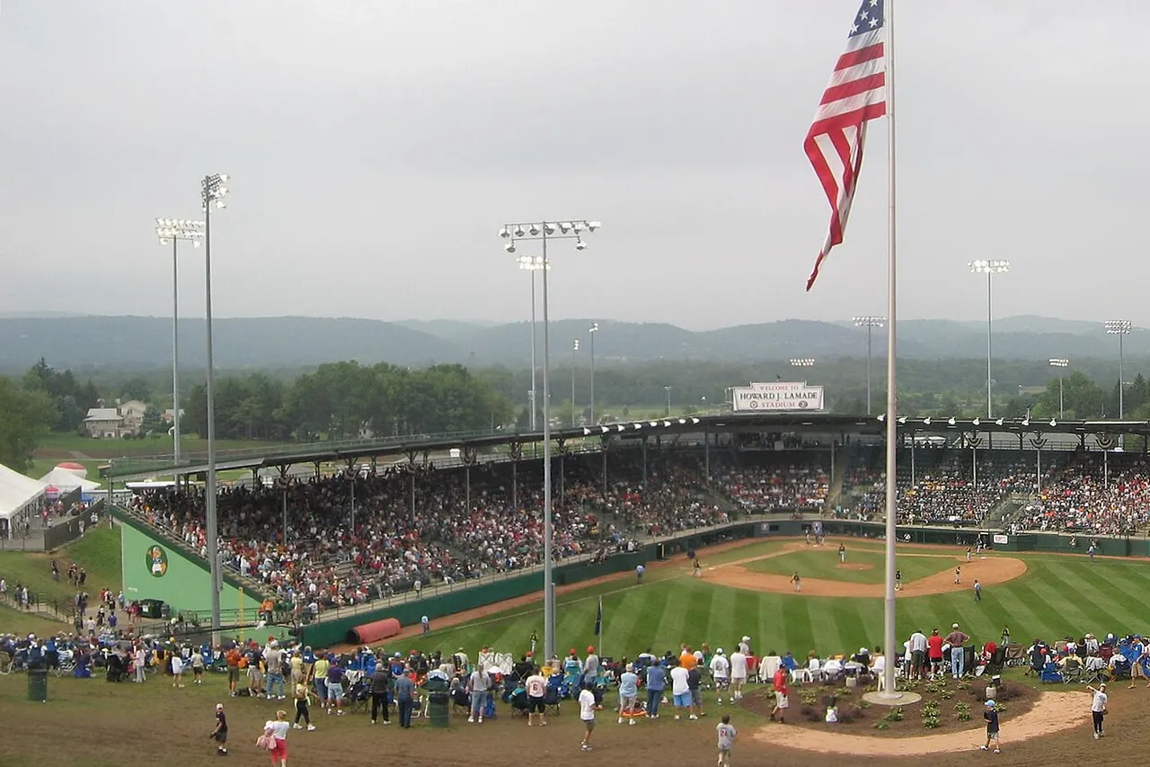 Howard J. Lamade Stadium during the 2007 Little League World Series in South Williamsport, Lycoming County, Pennsylvania, USA