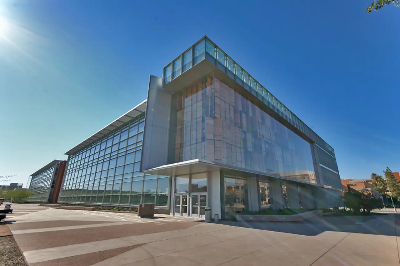 Biodesign buildings at Arizona State University. Photo by Nick Schweitzer .