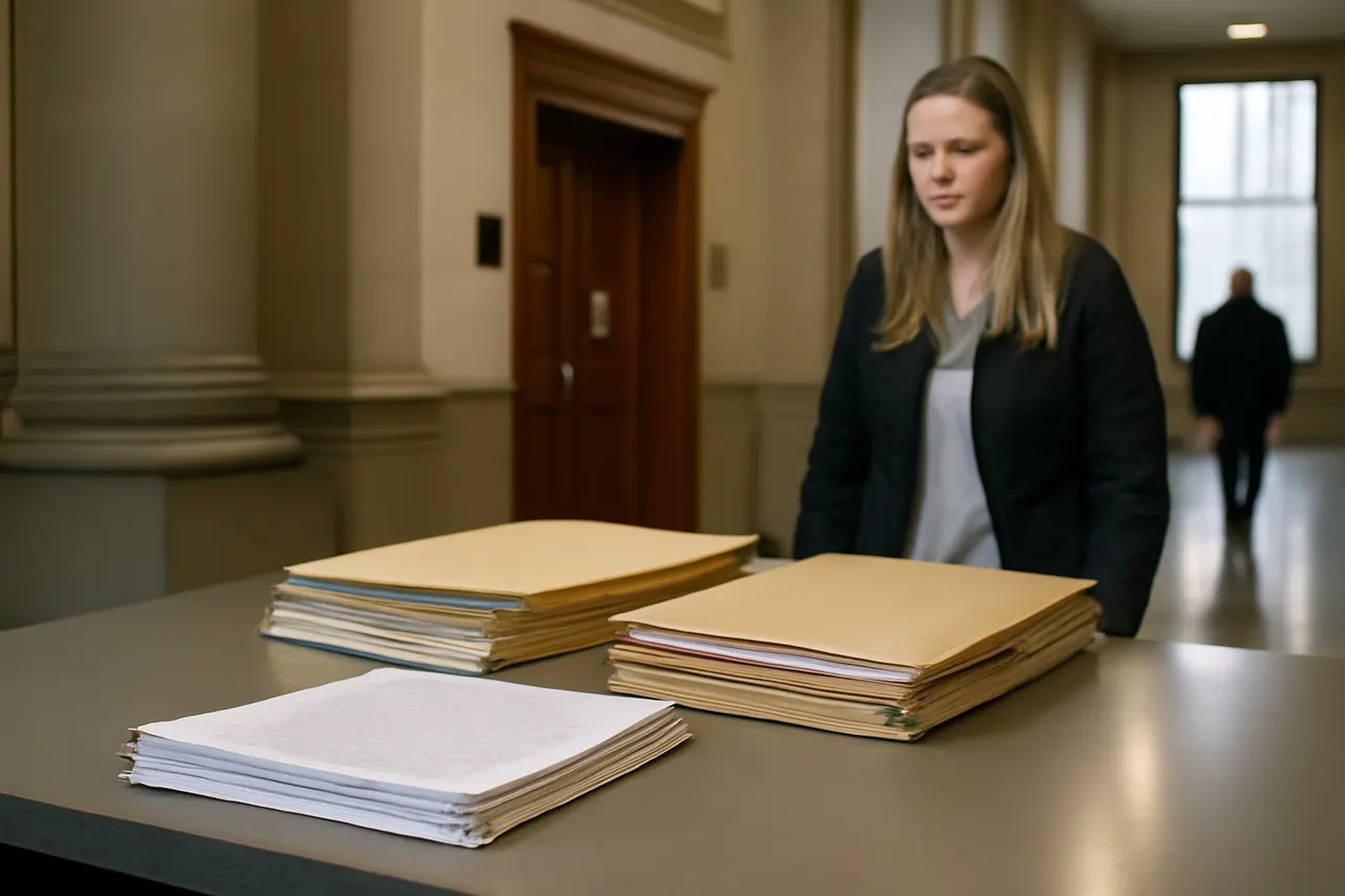 Grounded editorial scene illustrating As jurors prepare to deliberate, the prosecutor compares Lindsay Clancy's case to Susan Smith's, arguing no clear break with reality was shown.